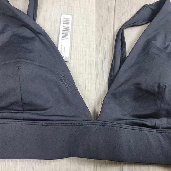 Everlane The Triangle Bikini Top Black - Picture 4 of 5